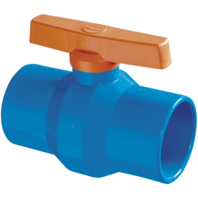 1 Registro de Esfera Solda PVC Irrigação 50,6mm