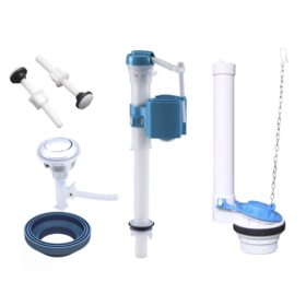 Kit Mecanismo Completo para Caixa Acoplada