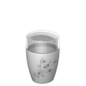 Porta Algodão Essence Delicate