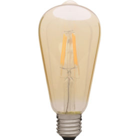 Lâmpada Pera LED Filamento 4W