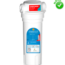 Purificador H2O Para Ponto De Uso 9.3/4" Branco